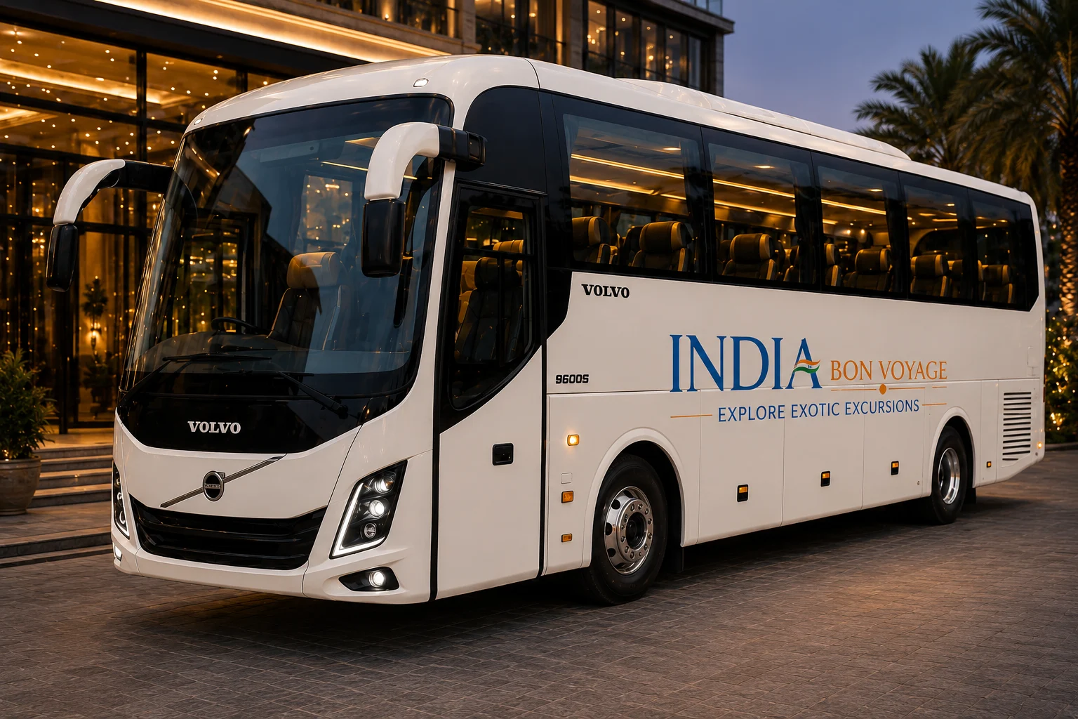 Bus/Coach for Delhi Agra Jaipur Tour Packages.